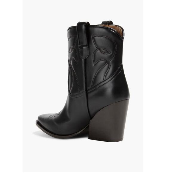 Stella Mccartney Cowboy Boot Women's Black 40 US New In Box Hot! - Picture 5 of 15